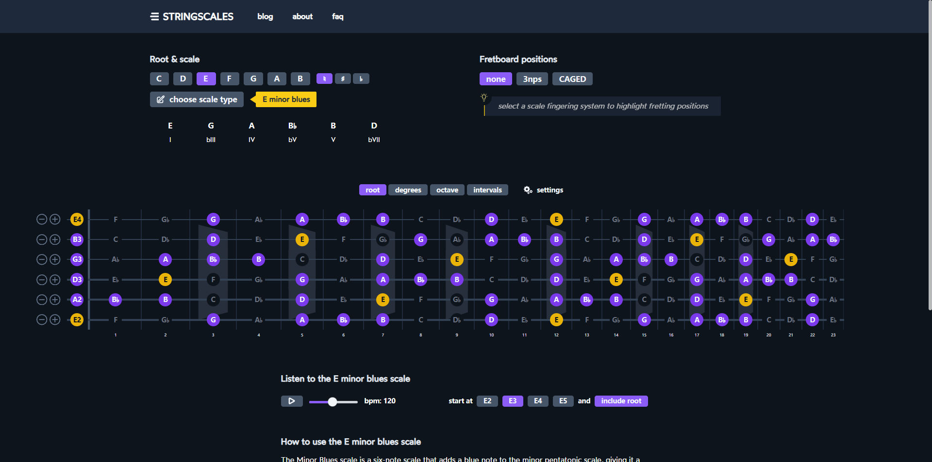 StringScales – A Helpful Online Tool for Understanding Musical Intervals and Scales